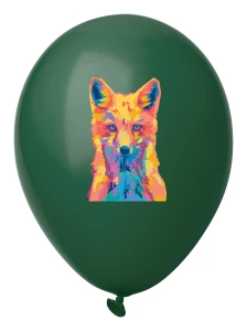 CreaBalloon Pastel balon, pastelowe kolory - ciemno zielony (AP718093-07A)