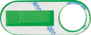 Zaślepka na kamerę w telefonie - zielony - (GM-22534-09)