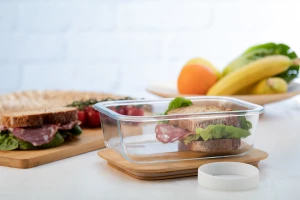 Vittata pudełko szklane na lunch/lunch box - naturalny (AP800440)