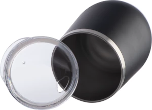 Kubek termiczny 380 ml - czarny - (GM-62522-03)