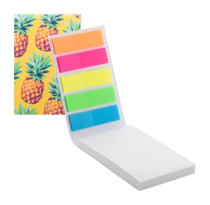 CreaStick Combo B personalizowany samoprzylepny notatnik - biały (AP716539)