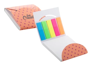CreaStick Combo C personalizowany samoprzylepny notatnik - biały (AP716543)