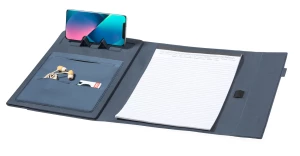 Neseby Folder na dokumenty RPET - ciemno niebieski (AP722542-06A)