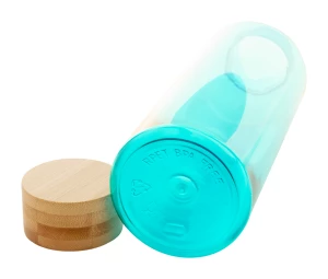 Pemboo butelka sportowa RPET - jasno niebieski (AP800492-06V)
