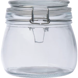 Szklany słoik 400 ml - przeźroczysty - (GM-82624-66)
