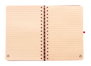 Holbook notes RPET - czerwony (AP800515-05)