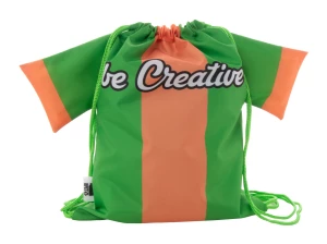 CreaDraw T Kids RPET personalizowany worek ze sznurkami dla dzieci - zielony (AP716553-07)