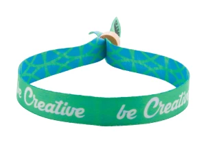 SuboWrist Eco personalizowana opaska festiwalowa RPET - naturalny (AP716621)