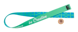 SuboWrist Eco personalizowana opaska festiwalowa RPET - naturalny (AP716621)