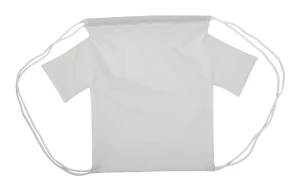 CreaDraw T Kids personalizowany worek ze sznurkami dla dzieci - biały (AP716552-01)