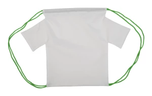 CreaDraw T Kids personalizowany worek ze sznurkami dla dzieci - zielony (AP716552-07)