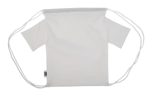 CreaDraw T Kids RPET personalizowany worek ze sznurkami dla dzieci - biały (AP716553-01)