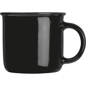 Kubek ceramiczny 350 ml - czarny - (GM-80843-03)
