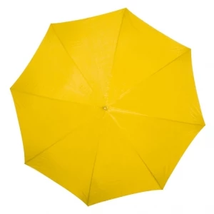 Parasol automatyczny, drewniany NANCY - żółty (GE-5131-08)