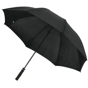 Parasol manualny XL HURRICAN - czarny (GE-5187-03)
