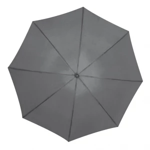 Parasol manualny XL HURRICAN - szary (GE-5187-07)