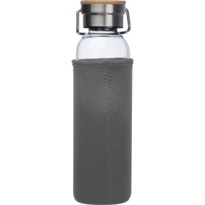 Szklana butelka 600 ml - szary - (GM-63181-07)