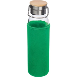 Szklana butelka 600 ml - zielony - (GM-63181-09)