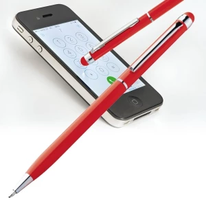 Długopis metalowy touch pen NEW ORLEANS - czerwony (GE-3378-05)