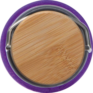 Szklana butelka 600 ml - fioletowy - (GM-63181-12)