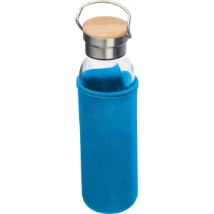 Szklana butelka 600 ml - jasnoniebieski - (GM-63181-24)
