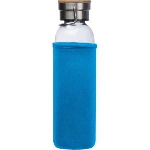 Szklana butelka 600 ml - jasnoniebieski - (GM-63181-24)