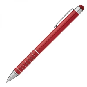 Długopis metalowy touch pen LUEBO - czerwony (GE-0418-05)