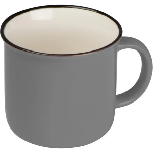 Kubek ceramiczny 350 ml - szary - (GM-80843-07)