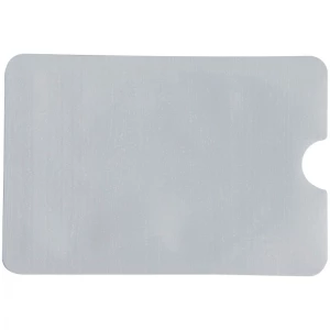 Etui na karty z ochroną RFID aluminiowe EDINBURGH - biały (GE-0831-06)