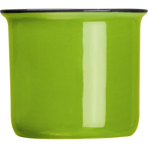 Kubek ceramiczny 60 ml - zielony - (GM-83843-09)