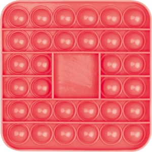 Zabawka push bubble pop-it - czerwony - (GM-93146-05)