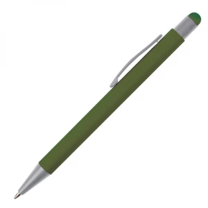 Długopis metalowy touch pen SALT LAKE CITY - ciemnozielony (GE-0934-99)