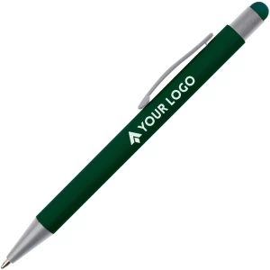 Długopis metalowy touch pen SALT LAKE CITY - ciemnozielony (GE-0934-99)