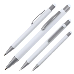 Długopis metalowy touch pen SALT LAKE CITY - biały (GE-0934-06)