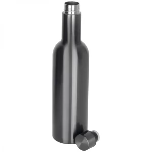 Butelka termiczna ze stali nierdzewnej MONTALCINO - grafitowy (GE-0888-77)