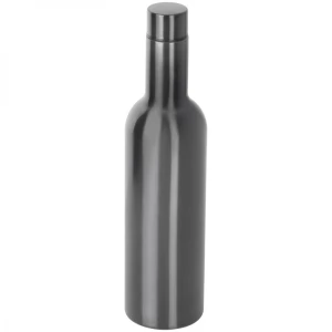 Butelka termiczna ze stali nierdzewnej MONTALCINO - grafitowy (GE-0888-77)
