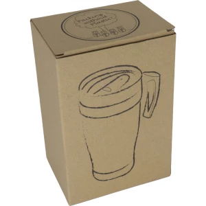 Kubek termiczny 400 ml - szary - (GM-65610-07)