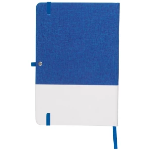Notes A5 w dwukolorowej oprawie BARDOLINO - niebieski (GE-1445-04)