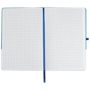 Notes A5 w dwukolorowej oprawie BARDOLINO - niebieski (GE-1445-04)