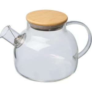 Szklany dzbanek 1L - przeźroczysty - (GM-83185-66)