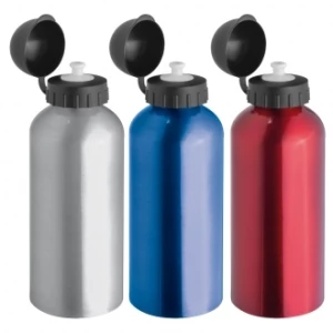 Bidon metalowy 600 ml - czerwony - (GM-65710-05)