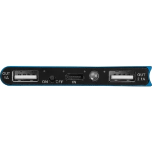 Power Bank 8 000 mAh wolfsberg - niebieski (GE-2612-04)