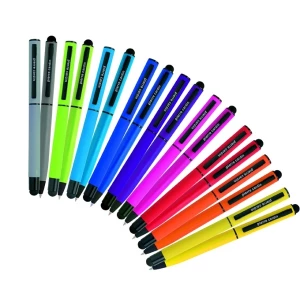 Zestaw piśmienniczy touch pen, soft touch CELEBRATION Pierre Cardin - szary (GE-B040100-8IP307)