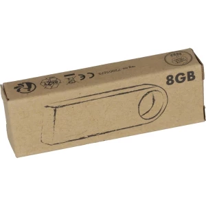 Pendrive metalowy 8GB LANDEN - szary (GE-0991-07)