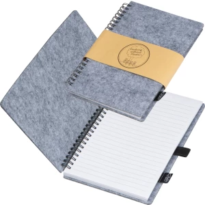 Flicowy notes A5 - szary - (GM-23744-07)