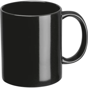 Kubek ceramiczny 300 ml - czarny - (GM-83735-03)