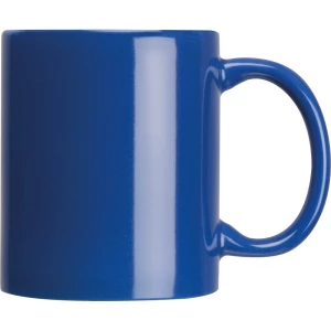 Kubek ceramiczny 300 ml - niebieski - (GM-83735-04)