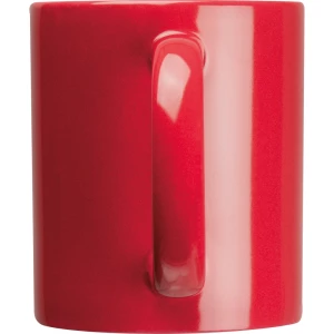 Kubek ceramiczny 300 ml - czerwony - (GM-83735-05)
