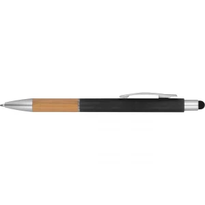 Długopis plastikowy touch pen Tripoli - czarny (GE-2642-03)