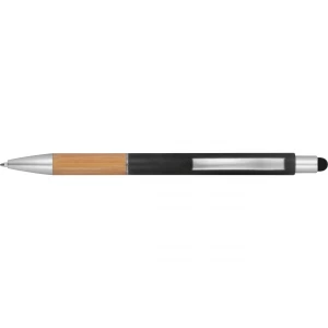 Długopis plastikowy touch pen Tripoli - czarny (GE-2642-03)